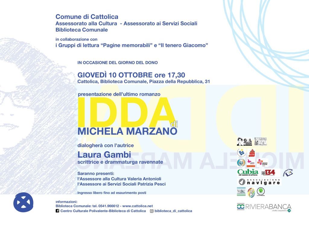 “Idda” presentazione Libro Michela Marzano